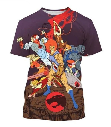 Tricou cu imprimeu 3D al logo-ului, guler rotund, mâneci scurte, poliester, imprimare digitală