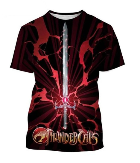 Tricou cu imprimeu 3D al logo-ului, guler rotund, mâneci scurte, poliester, imprimare digitală