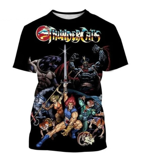 Tricou cu imprimeu 3D al logo-ului, guler rotund, mâneci scurte, poliester, imprimare digitală