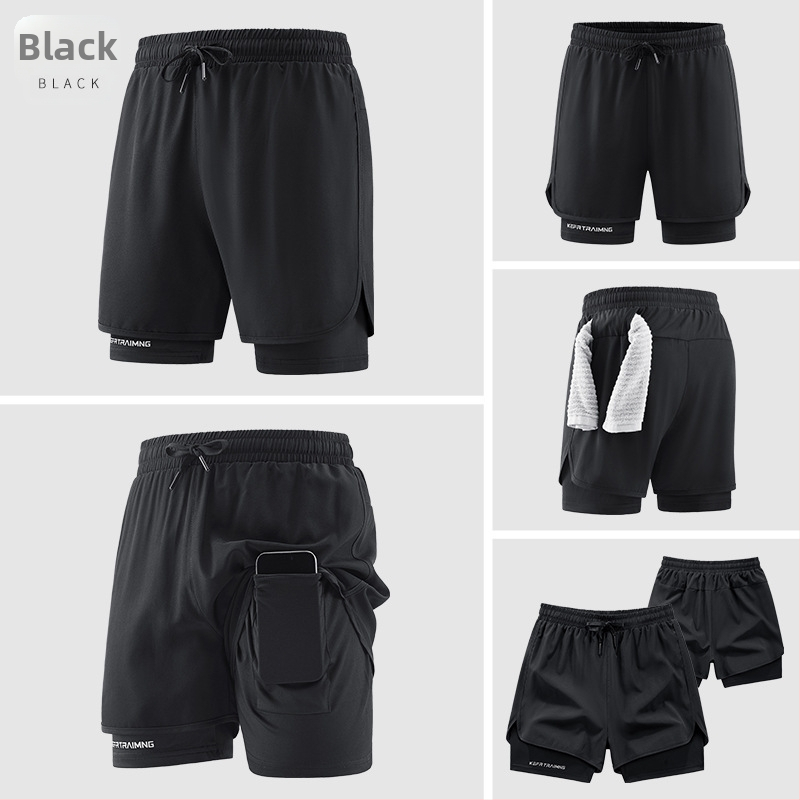 Prozračan lagani unisex šorci, poliester 95% s poliuretanom, srednji pojas, ljeto