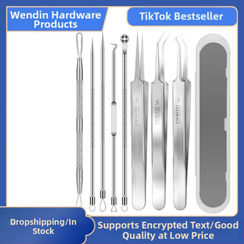 Σετ βελόνες ακμής — ανοξείδωτο ατσάλι με επίστρωση, εργαλεία ομορφιάς, μακρά διάρκεια ζωής, ποικιλία βελονών ακμής