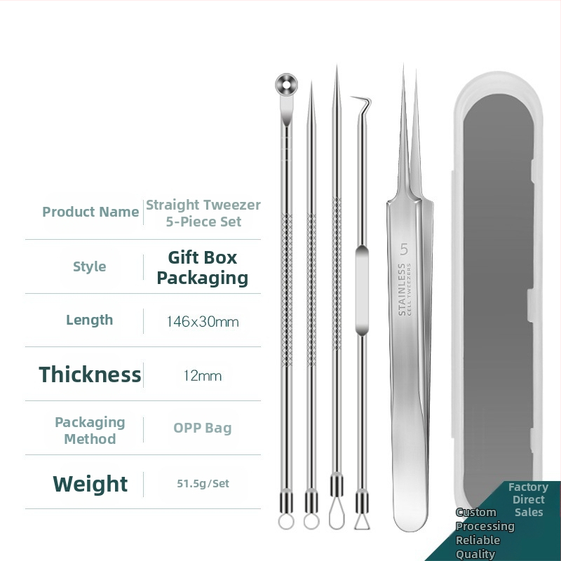 Σετ βελόνες ακμής — ανοξείδωτο ατσάλι με επίστρωση, εργαλεία ομορφιάς, μακρά διάρκεια ζωής, ποικιλία βελονών ακμής