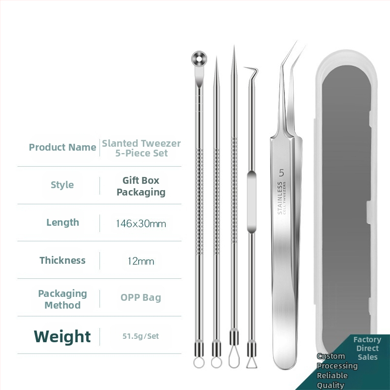 Σετ βελόνες ακμής — ανοξείδωτο ατσάλι με επίστρωση, εργαλεία ομορφιάς, μακρά διάρκεια ζωής, ποικιλία βελονών ακμής