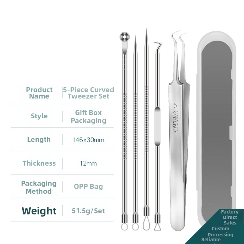 Σετ βελόνες ακμής — ανοξείδωτο ατσάλι με επίστρωση, εργαλεία ομορφιάς, μακρά διάρκεια ζωής, ποικιλία βελονών ακμής