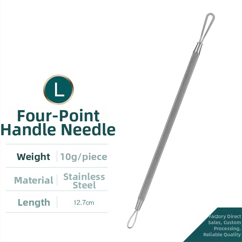 Σετ βελόνες ακμής — ανοξείδωτο ατσάλι με επίστρωση, εργαλεία ομορφιάς, μακρά διάρκεια ζωής, ποικιλία βελονών ακμής
