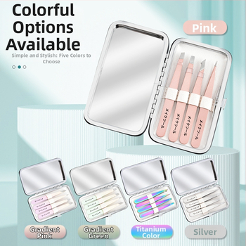 Nerūsējošā tērauda uzacu klips uzacu veidošanai un kopšanai – kosmētikas instruments