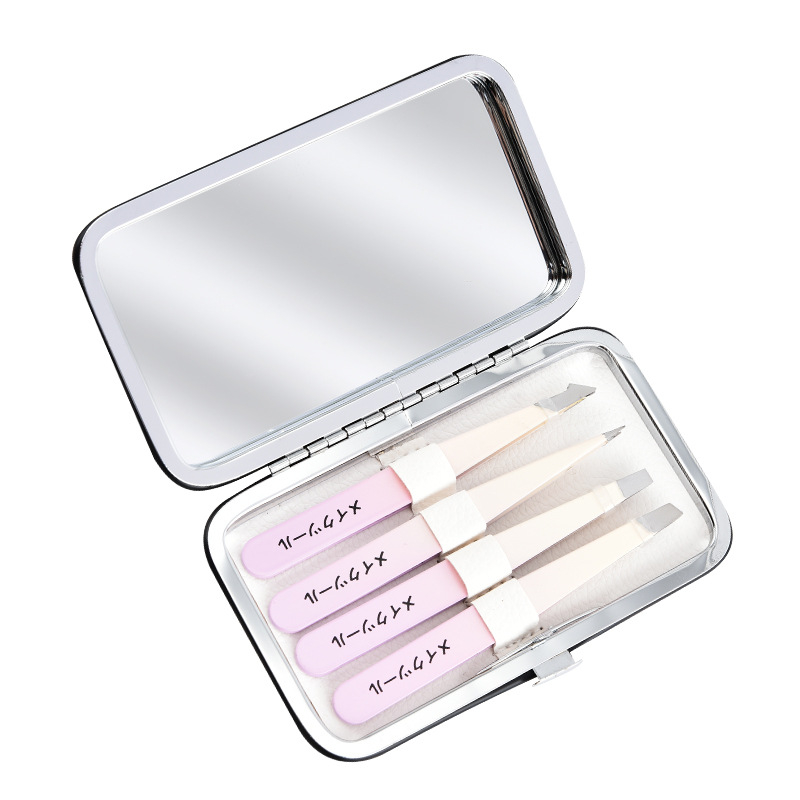 Nerūsējošā tērauda uzacu klips uzacu veidošanai un kopšanai – kosmētikas instruments