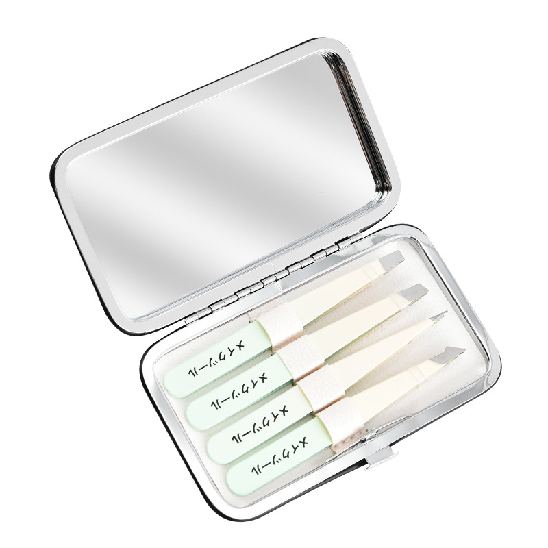 Nerūsējošā tērauda uzacu klips uzacu veidošanai un kopšanai – kosmētikas instruments