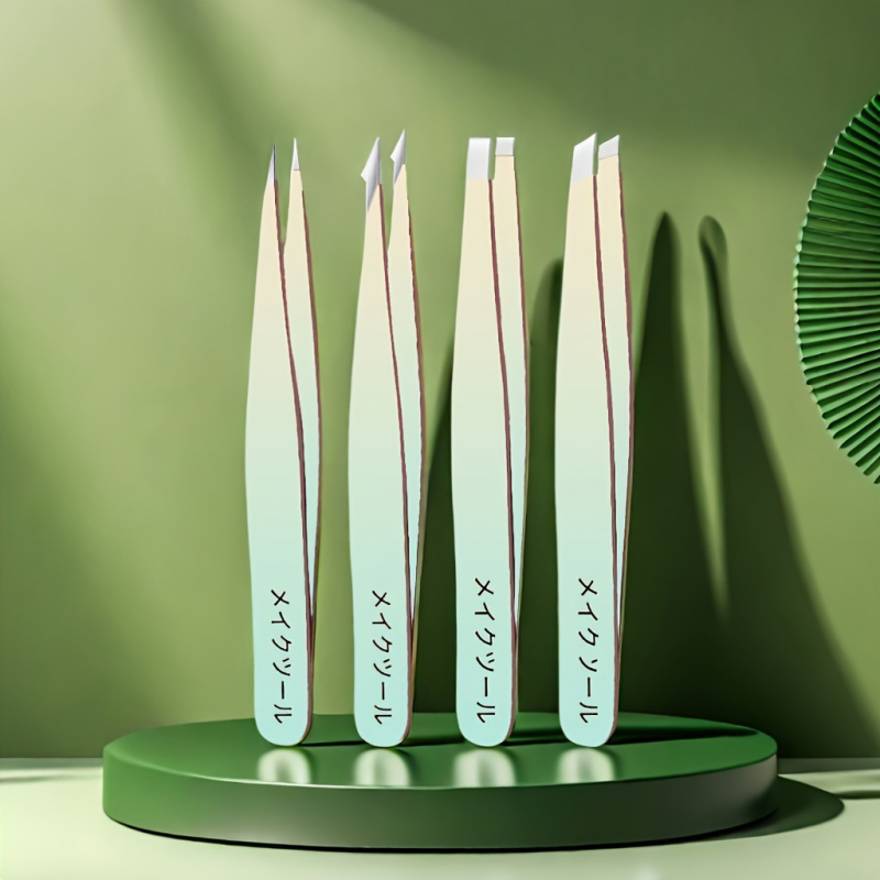 Nerūsējošā tērauda uzacu klips uzacu veidošanai un kopšanai – kosmētikas instruments