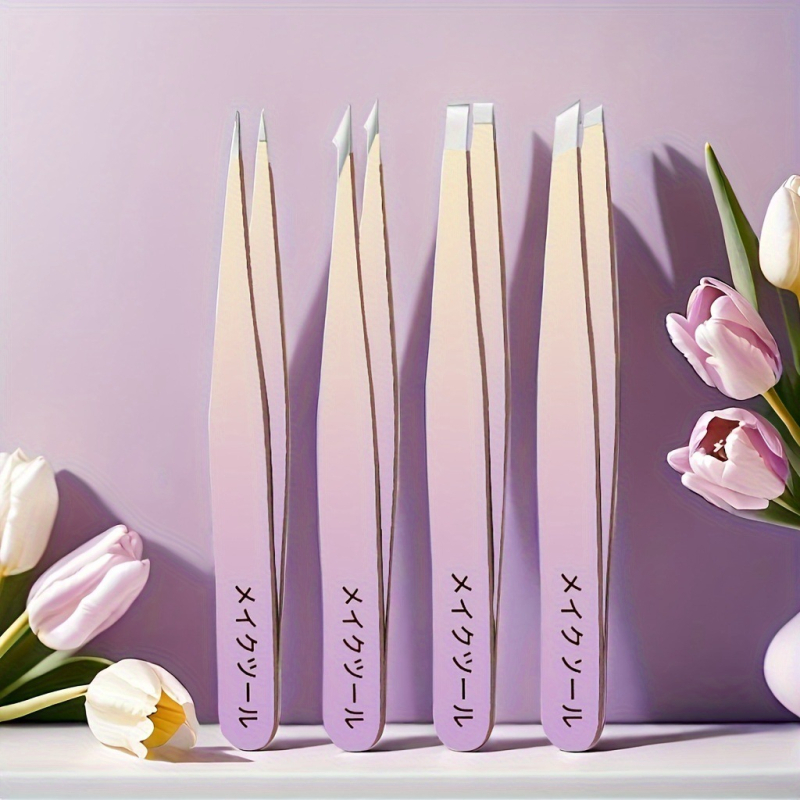 Nerūsējošā tērauda uzacu klips uzacu veidošanai un kopšanai – kosmētikas instruments