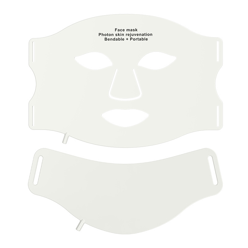 Маска за лице с LED фототерапия за домашна употреба, инфрачервена светлина, 3 нива