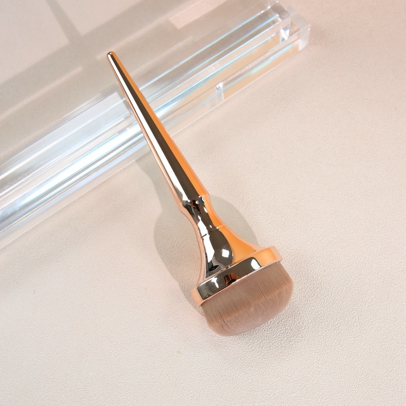 Set de 9 pensule de machiaj, pensule din fibre sintetice, mânere din plastic, ambalare într-un pachet tip sacoșă, cod Dx7451