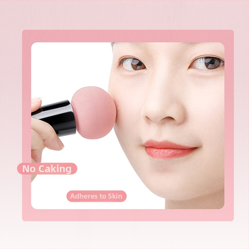 Σετ μακιγιάζ Νο.55 με καθρέφτη, υπερ-μαλακή beauty egg και σφουγγάρι βρεγμένο/ξηρό, φορητό κουτί αποθήκευσης