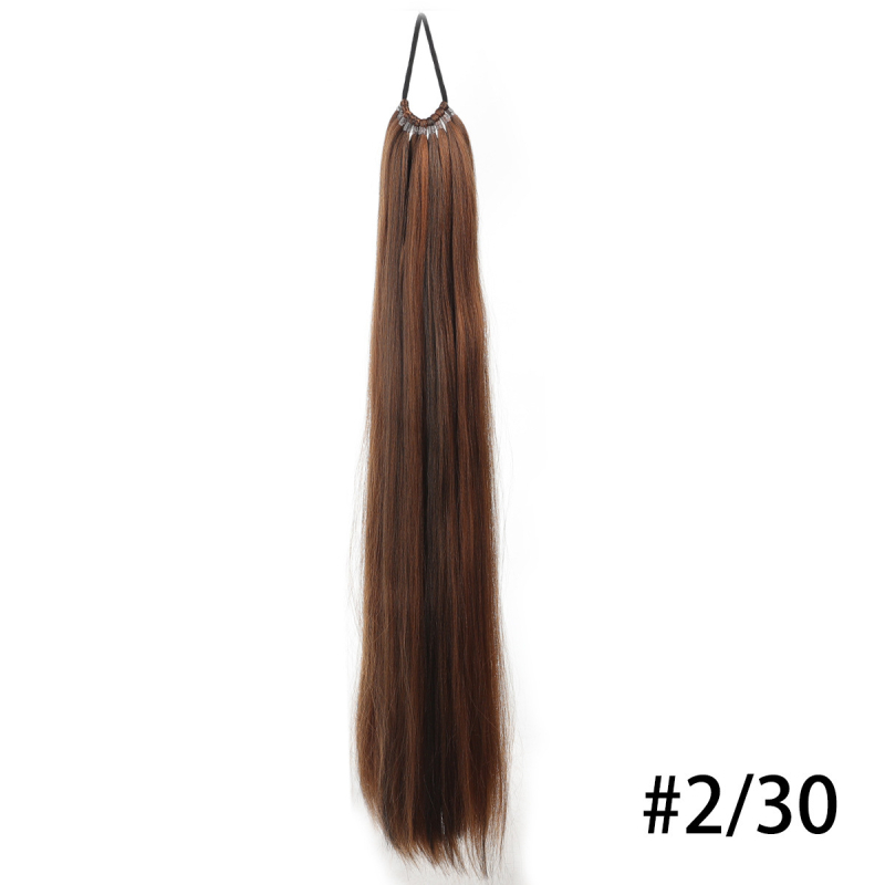 Perucă cu coadă înaltă pentru femei, Senyue, model PY186, fibre rezistente la temperatură înaltă, mecanism de producție