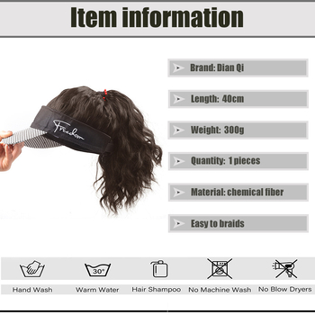 Περούκα με καπέλο – κοντά σγουρά μαλλιά, κοντό μήκος, υλικό μαλλιών: οικιακό μετάξι, μάρκα Electric Flag