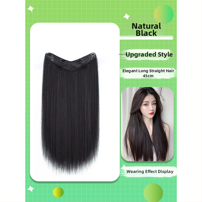 Shuman piesă de perucă cu volum – fir rezistent la temperaturi înalte, mecanism