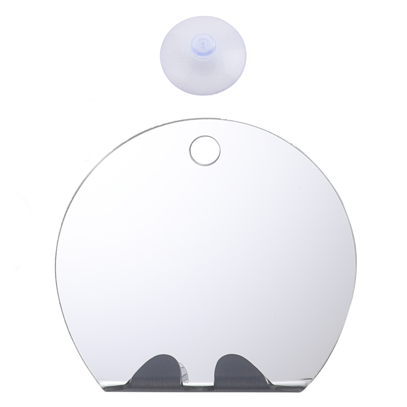 Zidno viseće ogledalo s akrilnim okvirom i srebrnom oglednom površinom, prilagodljivi oblici (disk, kvadrat, zakrivljeni)