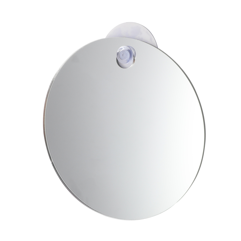 Zidno viseće ogledalo s akrilnim okvirom i srebrnom oglednom površinom, prilagodljivi oblici (disk, kvadrat, zakrivljeni)