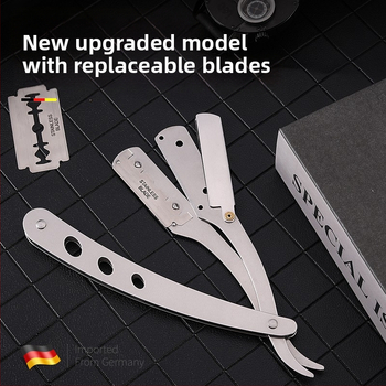 Manuális borotva vintage dizájnnal, Steel will márka, nem importált, dobozban 400 darab.