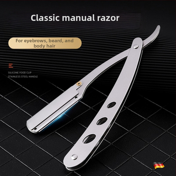 Ръчна самобръсначка с винтажен дизайн, марка Steel will – не е внесена, опаковка 400 бр.