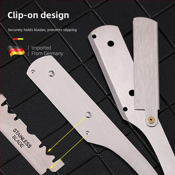 Ръчна самобръсначка с винтажен дизайн, марка Steel will – не е внесена, опаковка 400 бр.