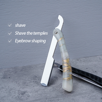 Ръчна сгъваема самобръсначка с широко острие Tanizaki, кутия 500 броя