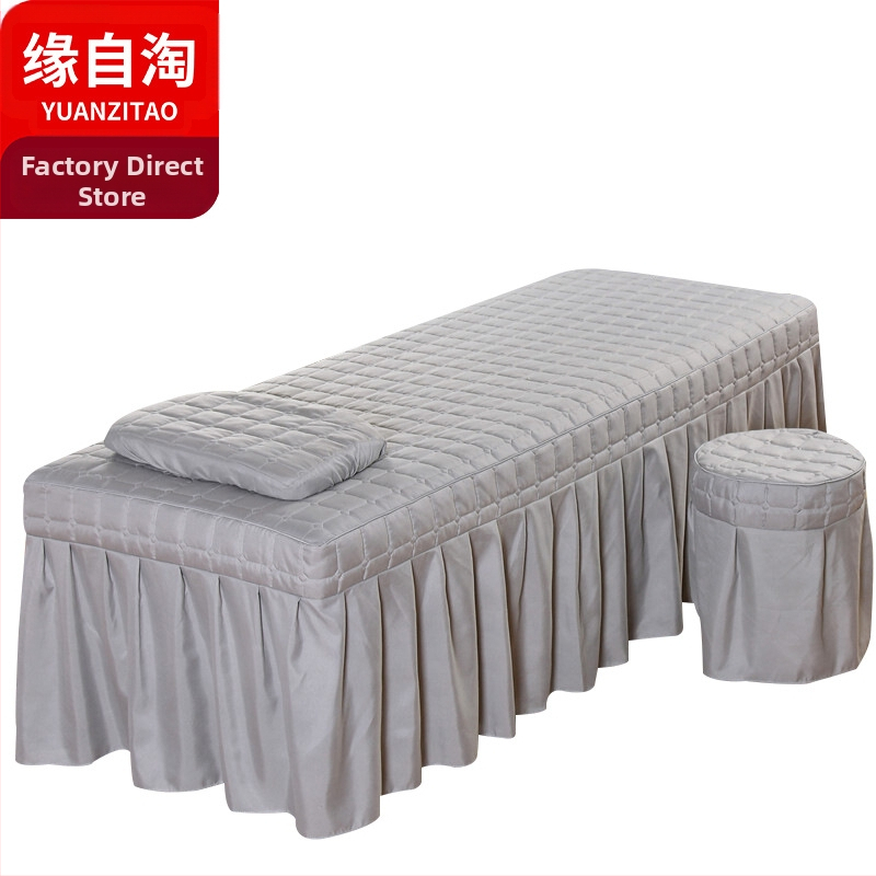 Ágytakaró, poliészter-pamut keverék, quiltelt varrással, reaktív festéssel, testreszabható feldolgozás.