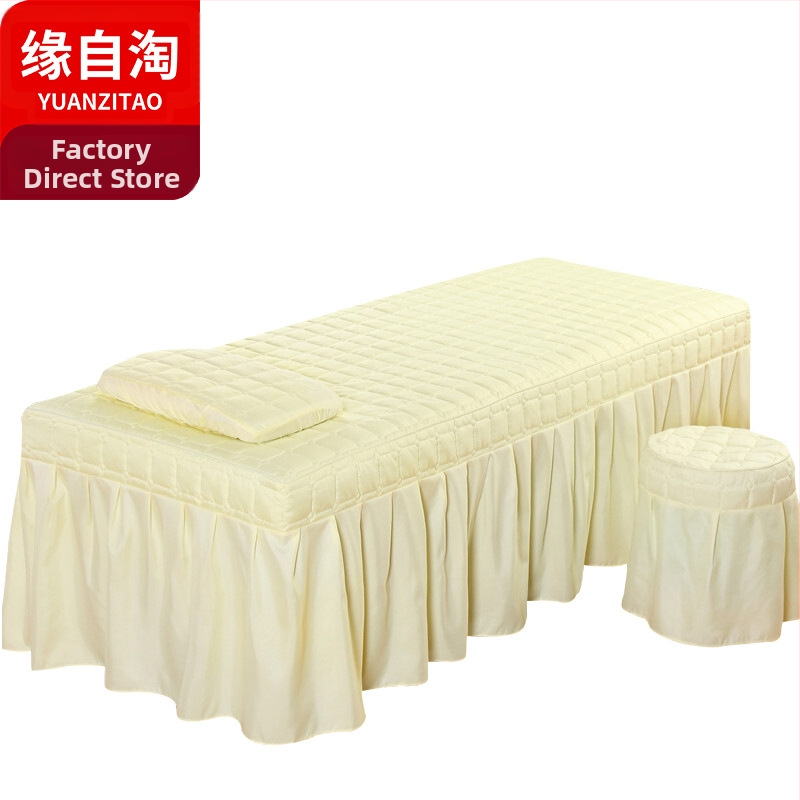 Ágytakaró, poliészter-pamut keverék, quiltelt varrással, reaktív festéssel, testreszabható feldolgozás.