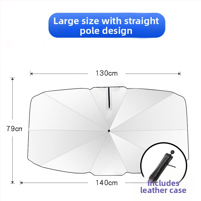 Automobilio saulės skydelis priekinio stiklo užuolaida - universalus tinkamumas, aliuminio plėvelė, teleskopinis montavimas, logotipo spauda įmanoma