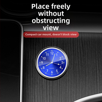 Ρολόι ταμπλό αυτοκινήτου, φωτεινό, υψηλής ακρίβειας ηλεκτρονικό quartz ρολόι διακόσμητικό (Υλικό: Μέταλλο; Προέλευση: Άλλο; Δομικός τύπος: Άλλο; Μάρκα: Άλλο)