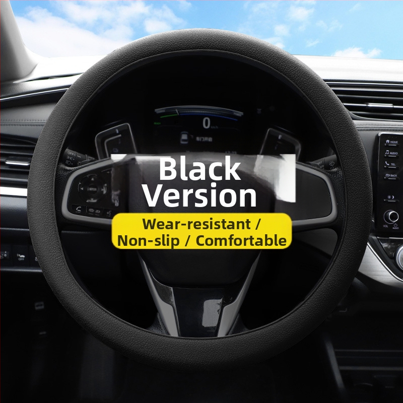 Κάλυμμα τιμονιού σιλικόνης – απορροφά τον ιδρώτα, μη ολισθηρό, κατάλληλο για όλα τα μοντέλα τιμονιού, μαλακό και λεπτό, για όλες τις εποχές