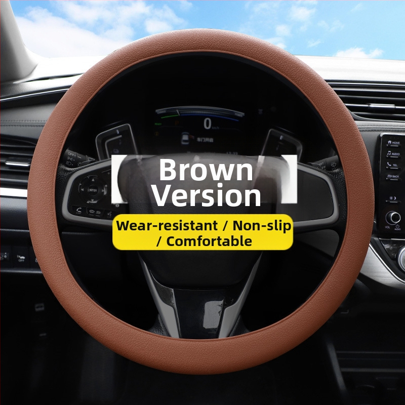 Κάλυμμα τιμονιού σιλικόνης – απορροφά τον ιδρώτα, μη ολισθηρό, κατάλληλο για όλα τα μοντέλα τιμονιού, μαλακό και λεπτό, για όλες τις εποχές