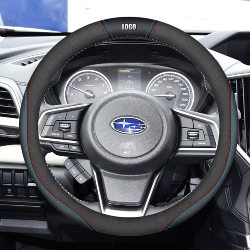 Κάλυμμα τιμονιού από γνήσιο δέρμα για μοντέλα Subaru (Forester, Legacy, Outback, Impreza, XV, BRZ) – καθολική εγκατάσταση, χρήση για όλες τις εποχές.