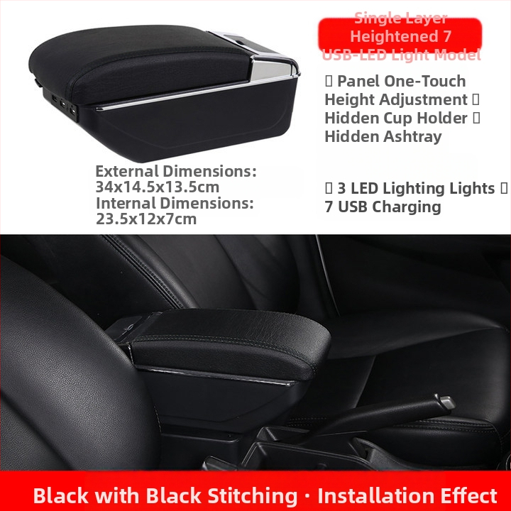 Univerzalni kut za naslon automobila – središnji, pretinac tipa kartice, podesiva širina, plastika, 3,0 kg, prilagodljivo