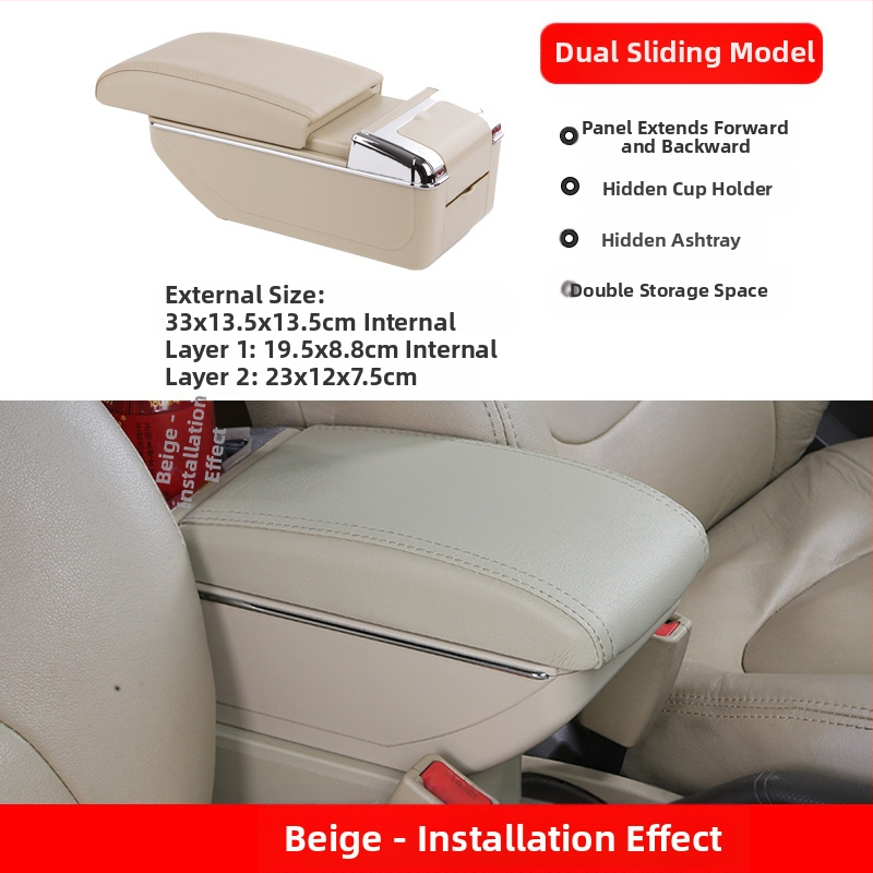 Univerzalni kut za naslon automobila – središnji, pretinac tipa kartice, podesiva širina, plastika, 3,0 kg, prilagodljivo