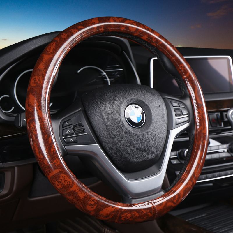 Κάλυμμα τιμονιού από συνθετικό δέρμα, τεσσάρων εποχών καθολική εφαρμογή, στυλ επιχειρηματικό