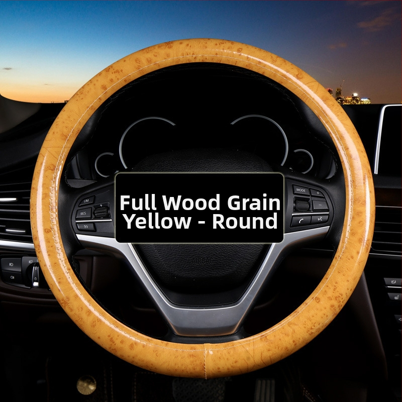 Κάλυμμα τιμονιού από συνθετικό δέρμα, τεσσάρων εποχών καθολική εφαρμογή, στυλ επιχειρηματικό