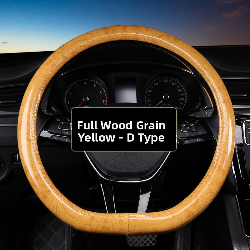 Κάλυμμα τιμονιού από συνθετικό δέρμα, τεσσάρων εποχών καθολική εφαρμογή, στυλ επιχειρηματικό