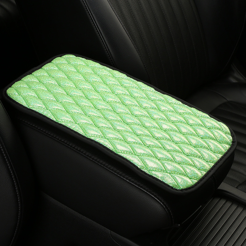 Pernă pentru centura de siguranță și pernă pentru cot, cusătură quilt, fibră de carbon, potrivire universală