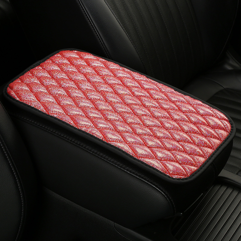 Pernă pentru centura de siguranță și pernă pentru cot, cusătură quilt, fibră de carbon, potrivire universală