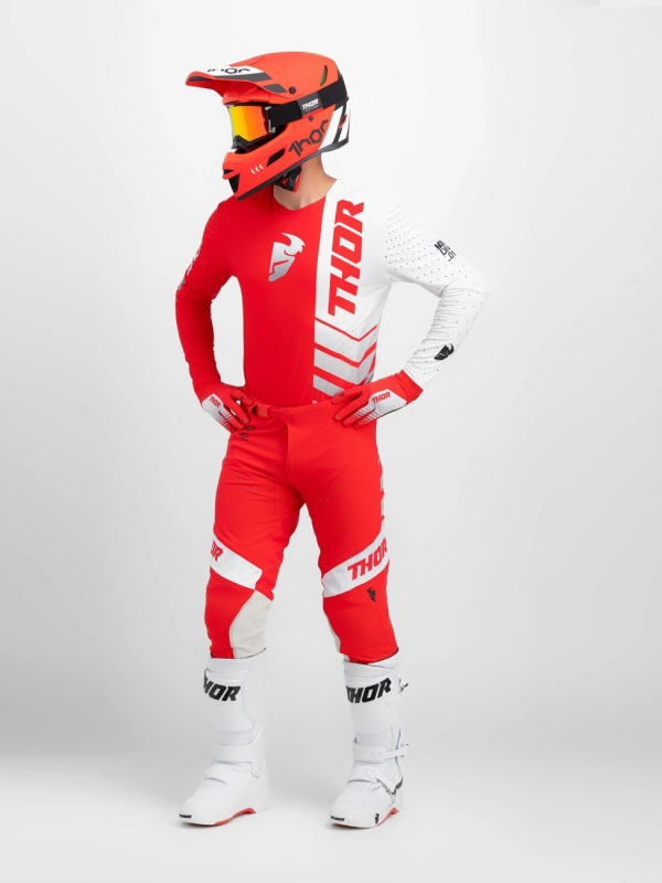Costum off-road pentru motocicletă, mânecă lungă, poliester, unisex, stil split