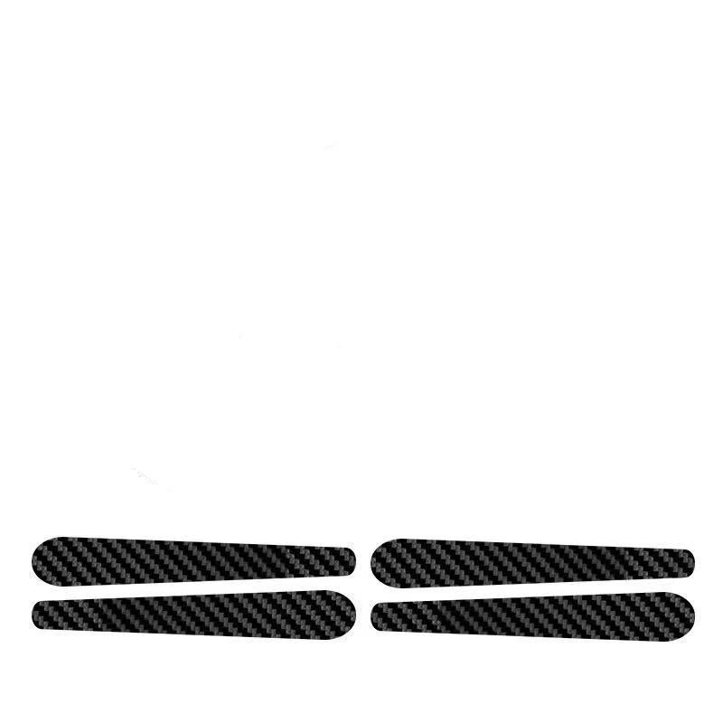 Autóajtó kilincs védőfólia szénszálas bőrrel, karcolás elleni védelem, univerzális illeszkedés, testreszabható