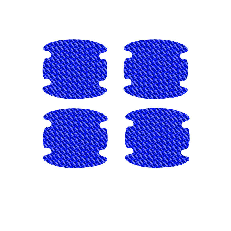 Autóajtó kilincs védőfólia szénszálas bőrrel, karcolás elleni védelem, univerzális illeszkedés, testreszabható