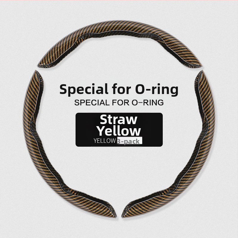 Κάλυμμα τιμονιού αυτοκινήτου με ανθρακονήμάτινο μοτίβο, υπερ-λεπτό, λαβή suede, καθολική για τέσσερις εποχές