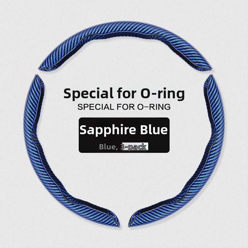 Κάλυμμα τιμονιού αυτοκινήτου με ανθρακονήμάτινο μοτίβο, υπερ-λεπτό, λαβή suede, καθολική για τέσσερις εποχές