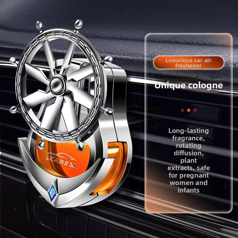 Klip na parfum do výduchu auta – okrúhly držiak na parfum, ABS elektroplatovanie, kvetinová vôňa, ovocná aróma, 25-50 ml, 61-90 dní evaporácie