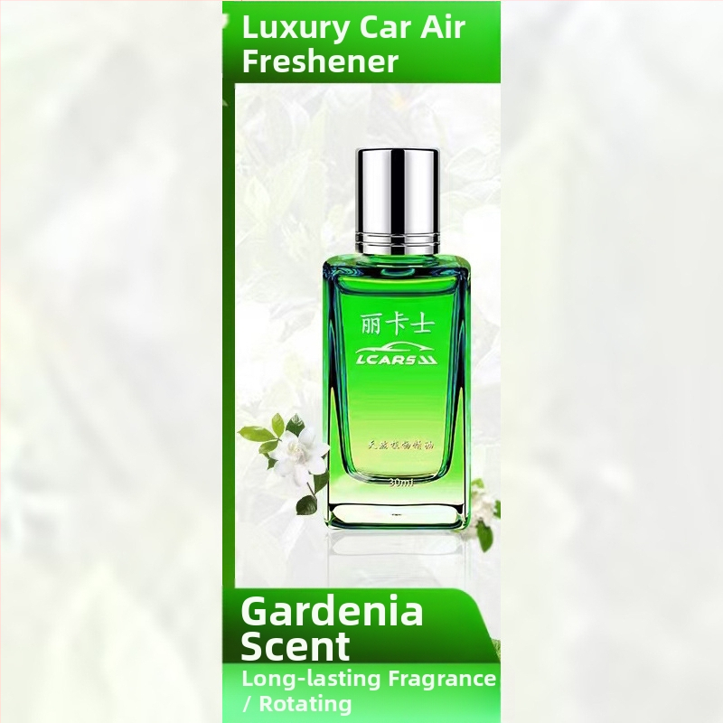 Κλιπ αρωματισμού αυτοκινήτου για αεραγωγό – κυκλικός κάτοχος αρωμάτων, ABS ηλεκτροπλατίωση, λουλουδένιο άρωμα, φρουτώδες άρωμα, 25-50 ml, εξάτμιση 61-90 ημερών