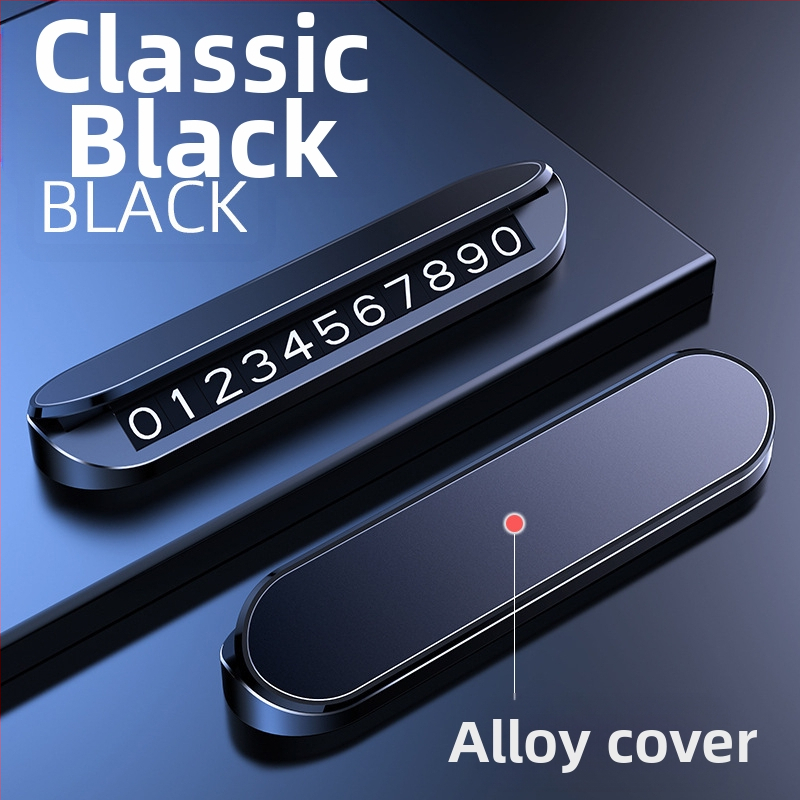 Placă de parcare temporară din plastic, model NV4, tip ascuns, logo imprimat OK, brand CARGIFT