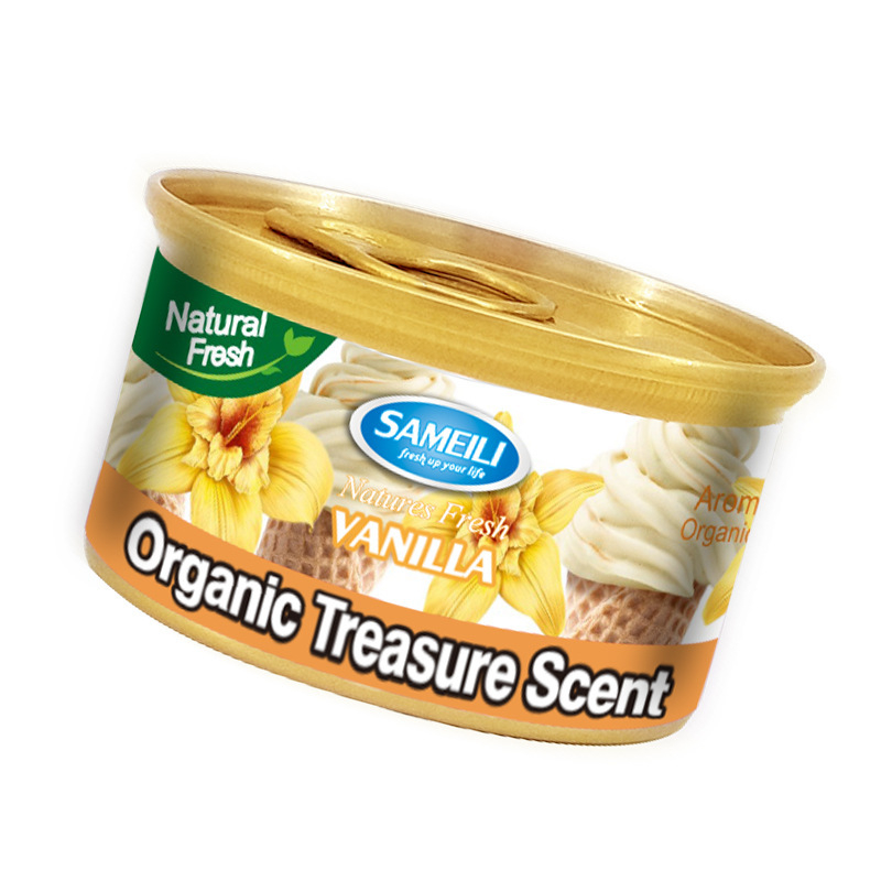 Автомобилен ароматизатор с флорален аромат, обем 25–50 ml, монтаж на седалката, пластмасов държач