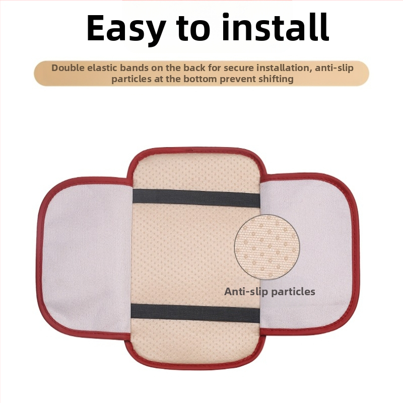 Подложка за подлакътника на автомобил, кожена, универсална, нехлъзгаща се, многофункционално пространство за съхранение, марка Army Birthday